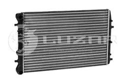 LRC18QR LUZAR Радиатор охлаждения Fabia (99-) Fabia II (07-)/Polo (01-) МКПП/АКПП AC+ (LRc 18QR) Luzar
